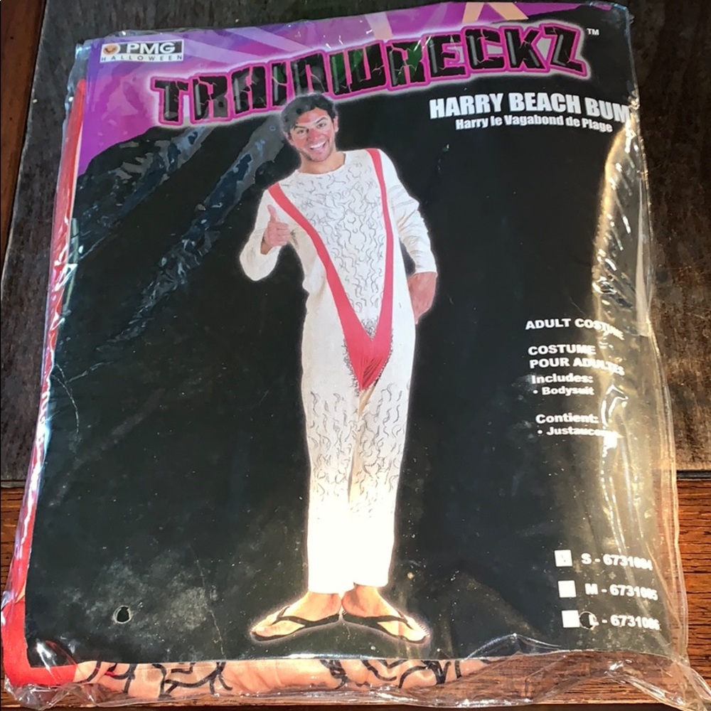 trainwreckz Harry beach bum halloween costume s